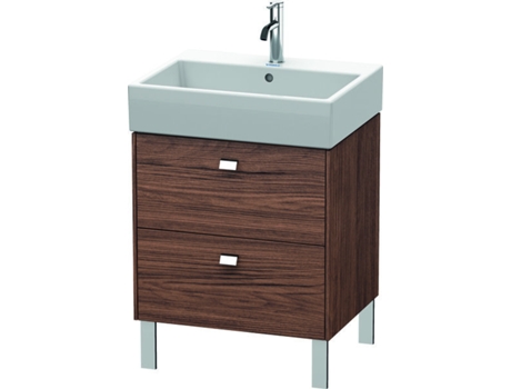 Mueble de aseo DURAVIT Brioso de 58,4 x 45,9 cm 2 extraíbles incl. hueco para sifón y delantal para lavabo Vero Air 235060