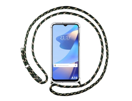 Carcasa Oppo A16 / A16s TUMUNDOSMARTPHONE Colgante Verde