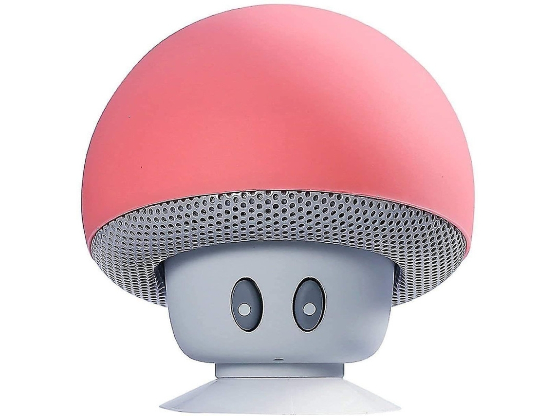 Altavoz Bluetooth con forma de hongo, amplificador de sonido envolvente inalámbrico, micrófono de mano para graves y agudos, llamadas manos libres, recargable por USB, Chennnls
