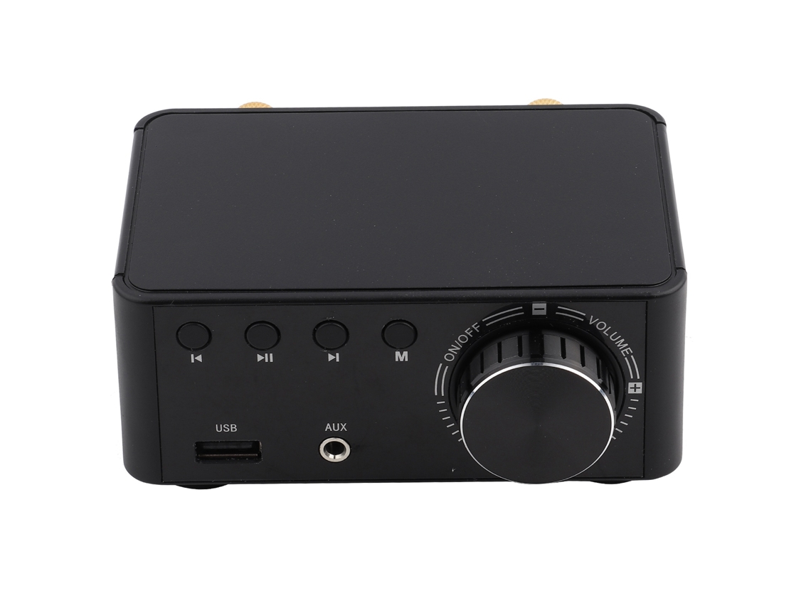 Placa Amplificadora Digital Hifi Bluetooth 5.0 De 50 W X 2 Estéreo Con Lector De Tarjetas De Memoria.