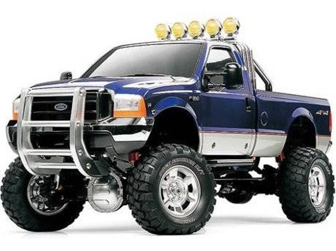 Coche Teledirigido TAMIYA Ford F-350 High-Lift (Azul)