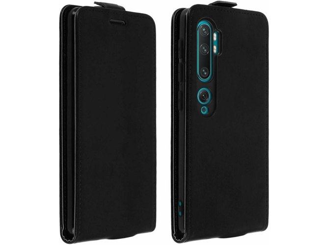 Funda Xiaomi Mi Note 10, Note 10 Pro AVIZAR Vertical Negro