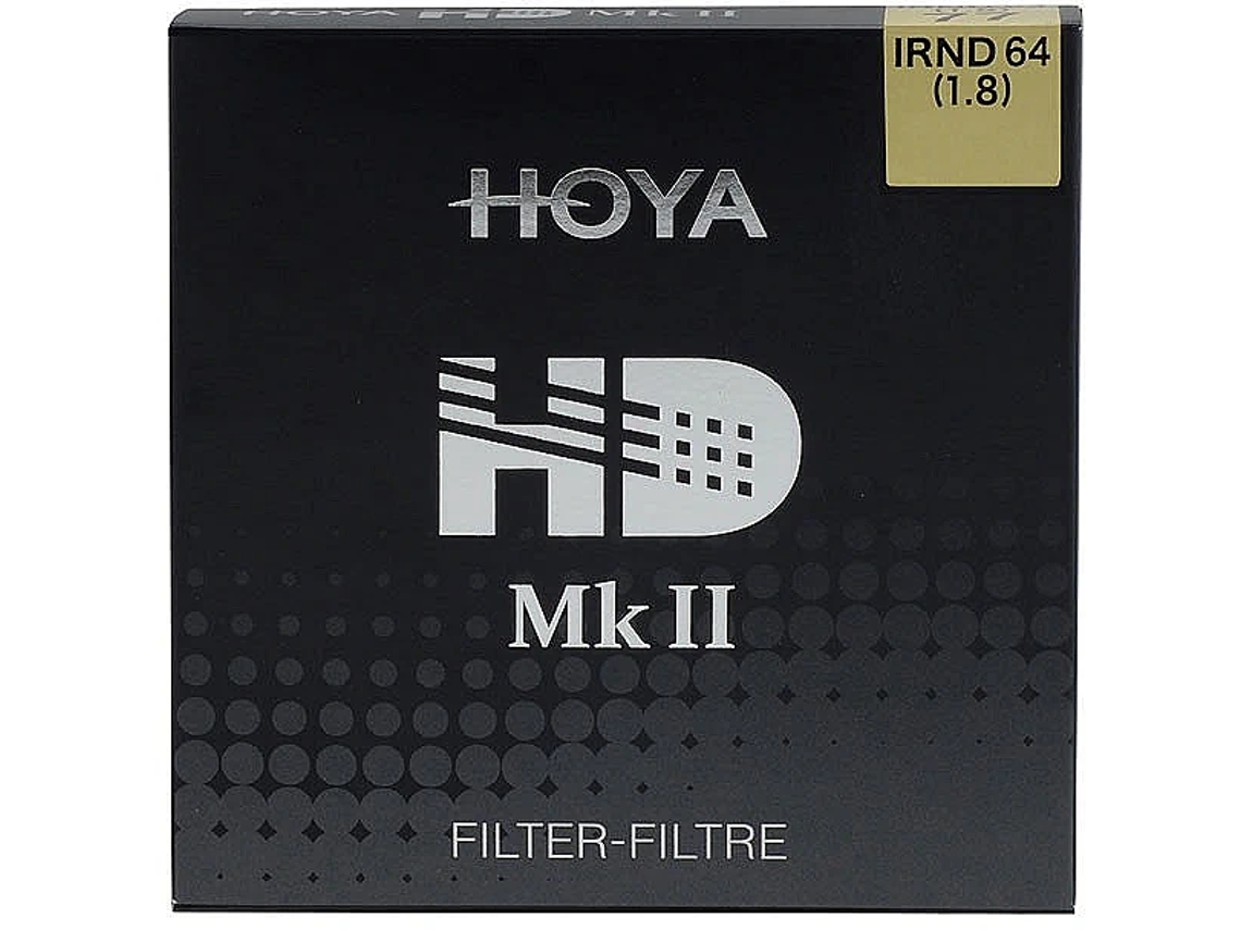 Hoya Filtro HD MkII IRND64 (1.8) - 6 Stops - 58mm