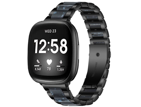 Correa Acero para Fitbit by Google Versa 2 Safira