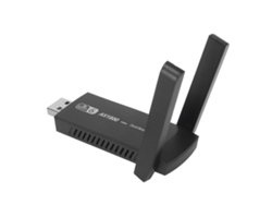 Adaptador Wifi Usb 3.0 Dual Band Ax1800 Antena De Alto Ganancia Plug And Play Para Hogar Oficina Viajes