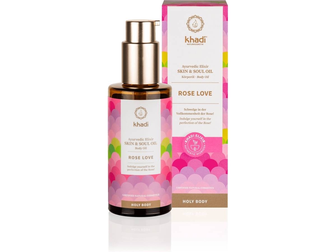Aceite Facial KHADI Rosa (100 ml)