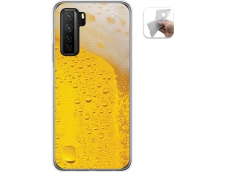 Carcasa Huawei P40 Lite 5G TUMUNDOSMARTPHONE Cerveza Multicolor