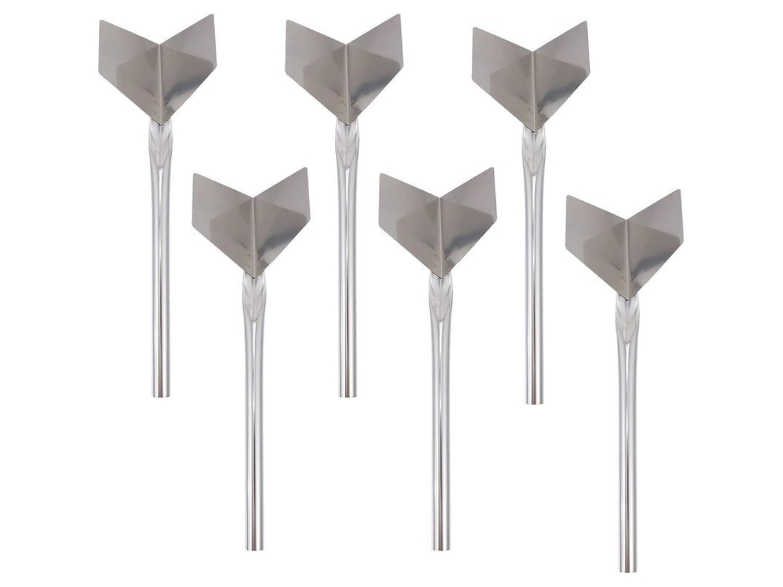 Herramienta De Esquina Para Pladur Concreto Con Mango Acero Inoxidable 24x7.5cm Para Acabado Exterior
