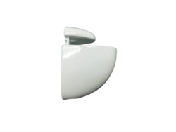 Soportes para estantes MICEL SP08 Blanco Zamak 42x53 mm (2 Unidades)