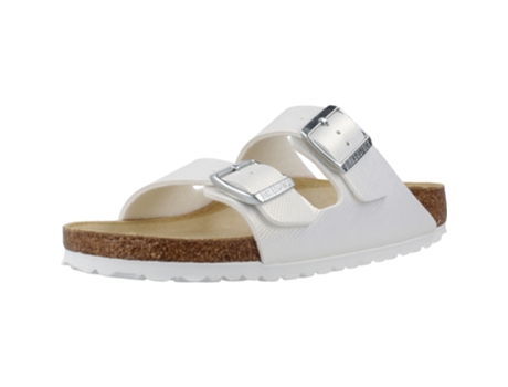 Zapatos de Mujer BIRKENSTOCK Arizona Bs Tecido Blanco (40)
