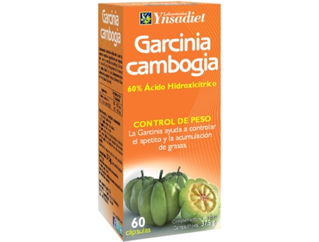 Complemento Alimentar YNSADIET Garcinia Camboia 1500 Mg X 60 Comprimidos