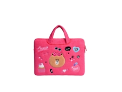 Pequeño pato amarillo oso manzana bolsa de ordenador portátil air13.3 pulgadas libro chica corazón lindo