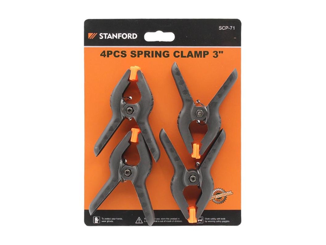Set 4 Pinzas Nylon 3 Pulg. Set-4