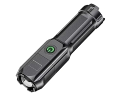 YEMAESRE Sl032-X Linterna Super Brillante Batería Incluida con Zoom Negro