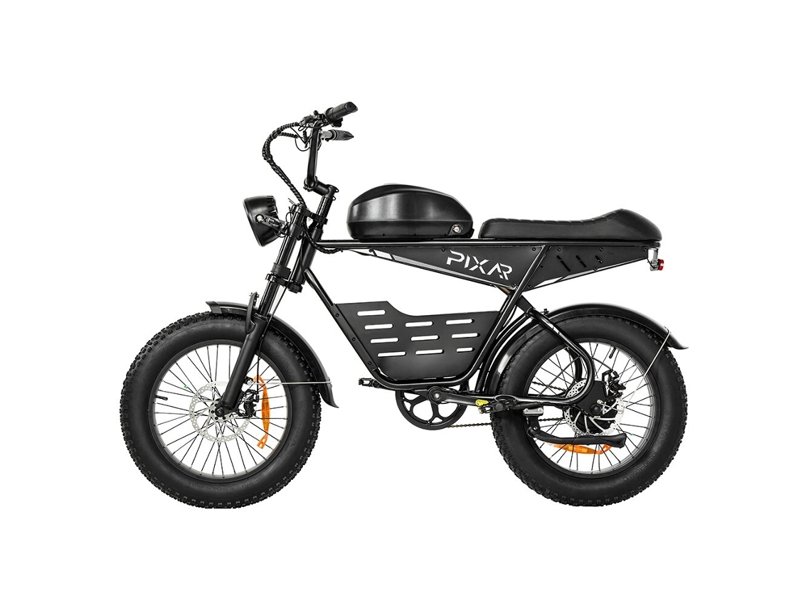 Bicicleta eléctrica Pixar Superv para adultos con motor de 500 W y batería de 48 V y 30 Ah