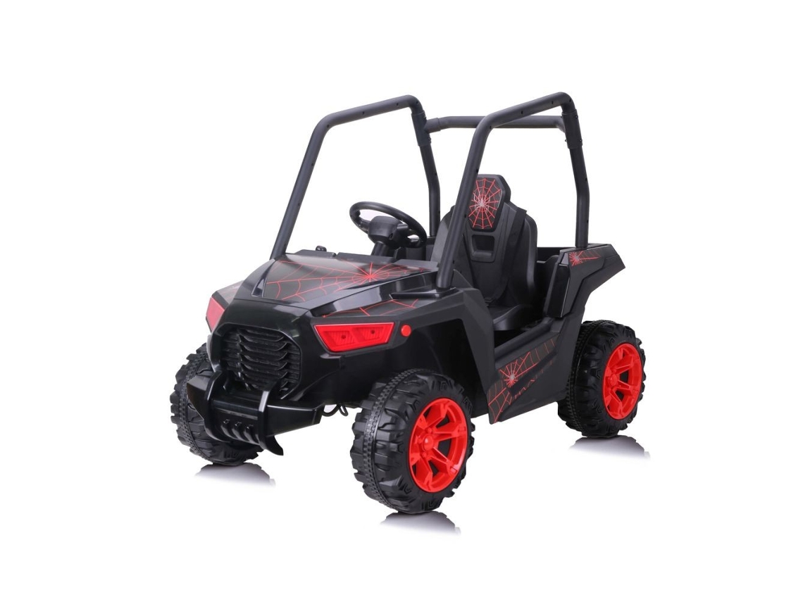 Coche eléctrico Chipolino Buggy Spider negro