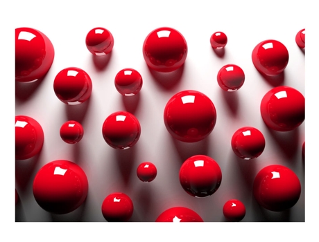 Papel de Pared ARTGEIST Red Balls (343x245)