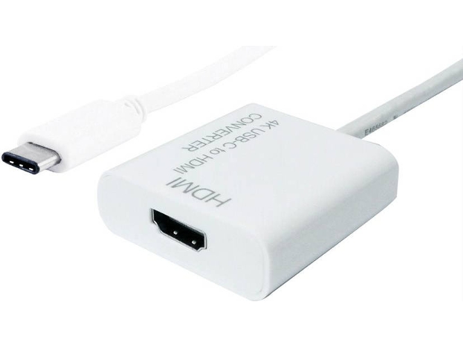 Cable HDMI VALUE (USB-C - HDMI - Blanco)