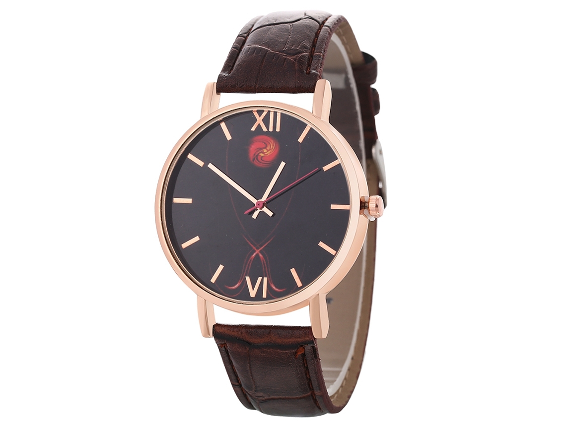 Reloj Zhoulianfa para mujer en piel Cuarzo para negocios T0139-z Marrón