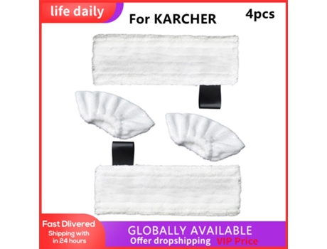 Almohadillas de limpieza, cubiertas de tela para Karcher Easyfix Sc1 Sc2 Sc3 Sc4 Sc5, limpiador a vapor, piezas de limpieza del hogar, herramientas...