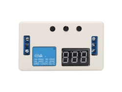 Módulo Temporizador De Relé Multifuncional De 12 V Con Control Digital E Interruptor De Componentes Electrónicos.
