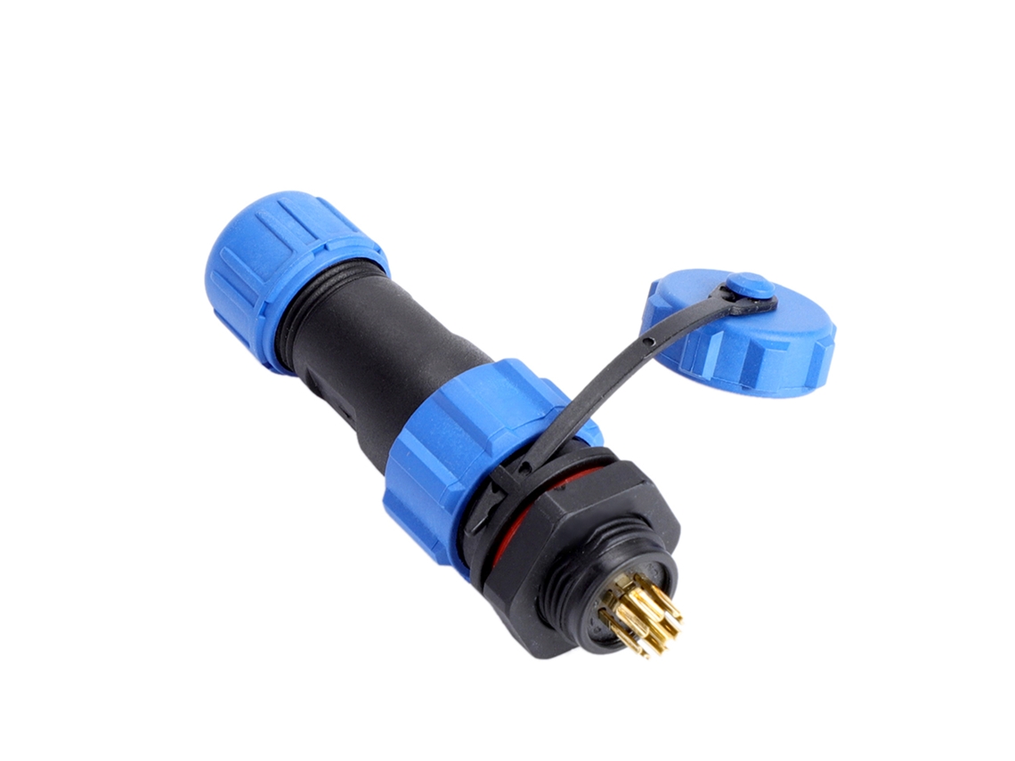 2026velora-conector De Enchufe Y Socket Sp13 De 9 Pines Impermeable Ip67 De Plástico