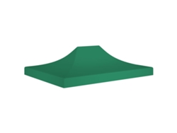 Techo De Carpa Para Celebraciones Verde 4x3 M 270 G/m²