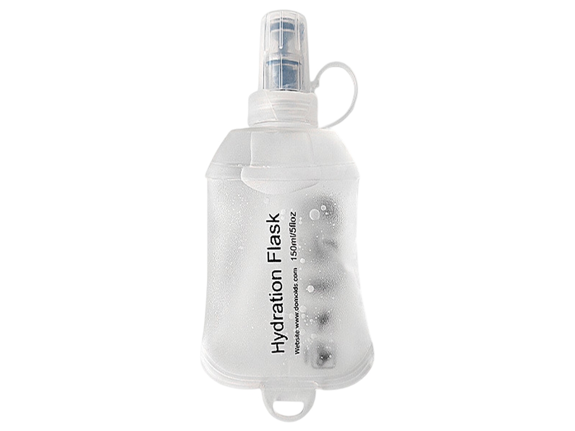 Botella de TPU flexible y plegable de 500 ml para mochilas de hidratación, chalecos para correr, senderismo, ciclismo y montañismo.
