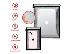Bolsa de bloqueo de señal para dispositivos electrónicos | Bolsa Faraday con bloqueo RFID