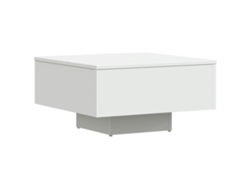 Mesa de centro VIDAXL Blanco Madera contrachapada (60x60x31.5 cm)