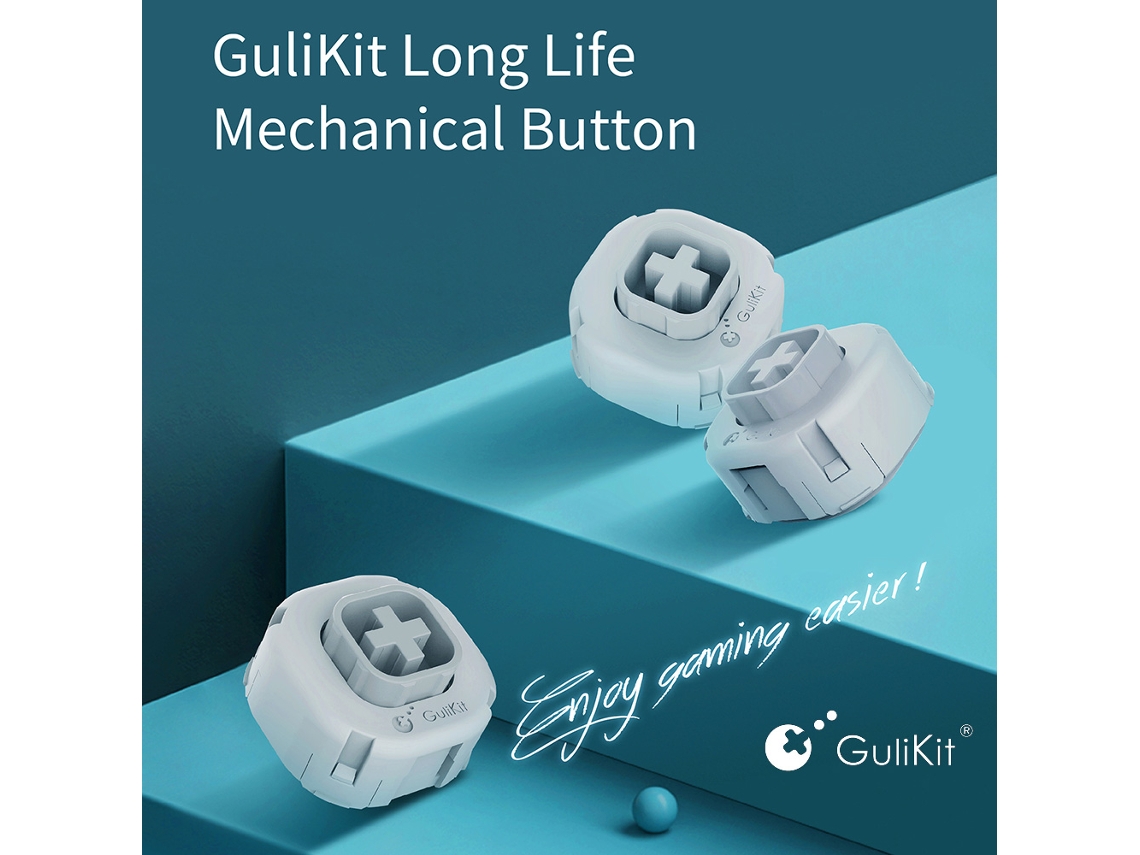 Botón Mecánico De Larga Duración Gulikit Ns33 Para El Controlador De Juegos Gulikit Kingkong 2 Pro, Reparación De Joystick, Accesorios De Juego De Re