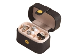 Caja Pequeña Para Anillos, Organizador De Joyas Portátil Para Viajes, Mini Estuche Swi