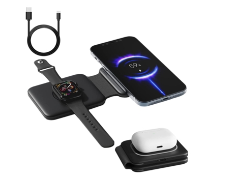 Cargador Inalámbrico CHRONUS SBC221011 Negro