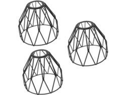 Juego De 3 Pantallas Decorativas Para Lámparas De Techo, Versátiles Para Restaurantes Y Bares, Diseño Moderno.