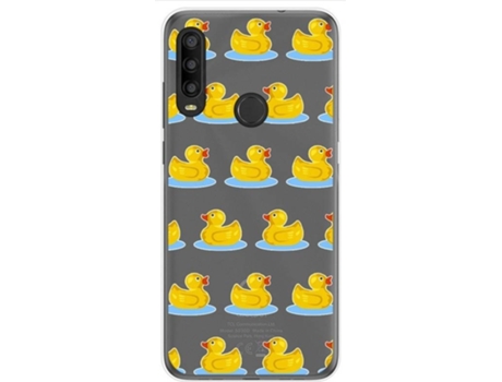 Carcasa Alcatel 1SE 2020 TUMUNDOSMARTPHONE Dibujos Transparente Multicolor