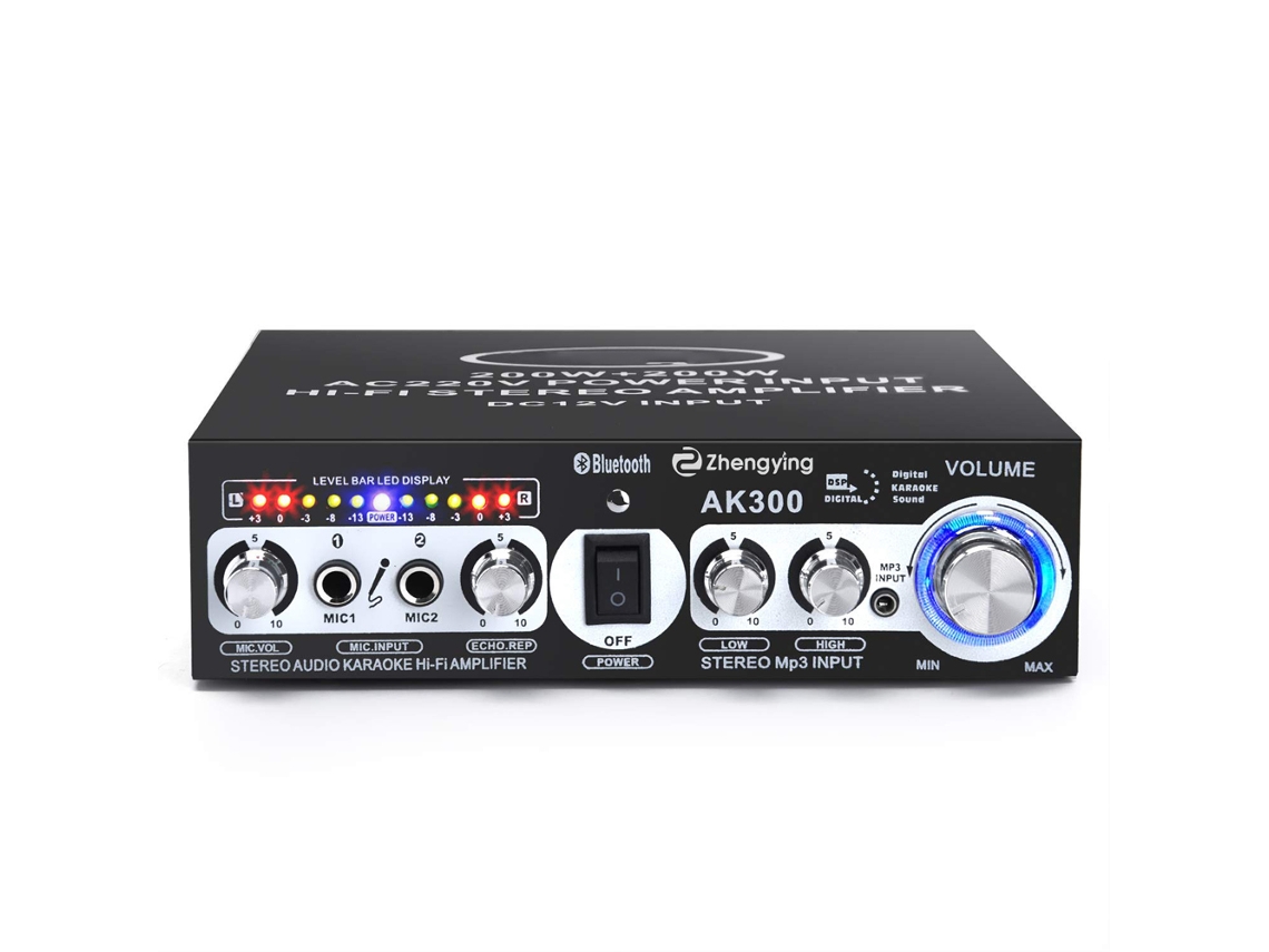 Veloriskku-amplificador De Potência Estéreo De 2 Canais Com Bt5.0 Para Home Theater E Carro