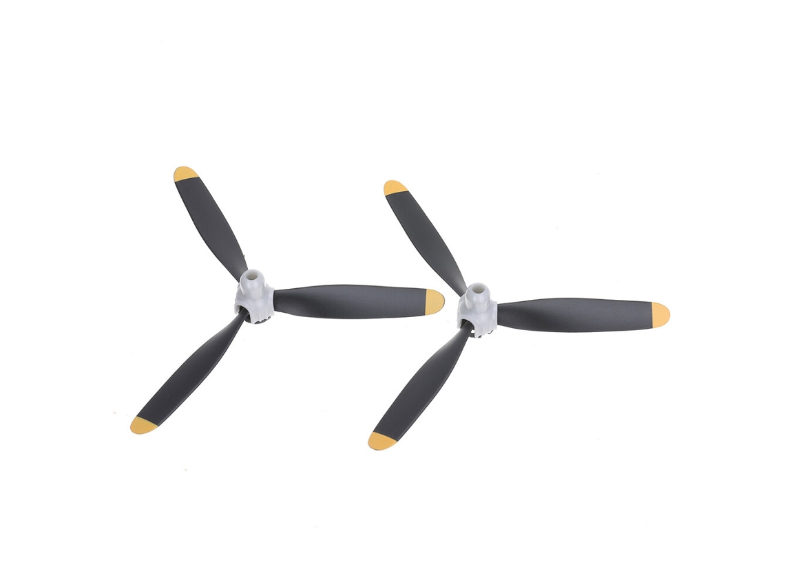 1 Pairvolantexrc Mini F4u/ Mini P47 Rc Airplane Fixed Wing Spare Part 3-blade Propeller Full Set