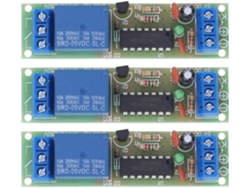 Módulo De Relé Cd4013 De 5 V Cc Con Chip D, Forma De Disparo, Rendimiento Estable, Protección