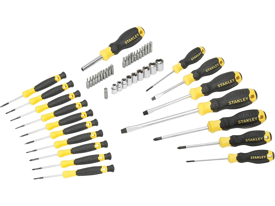 Juego de destornilladores Stanley STHt0 70886, 49 piezas | Sin marca