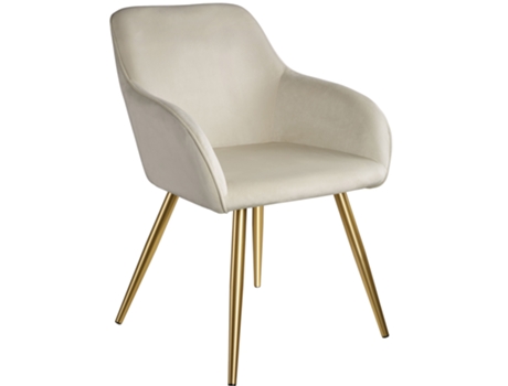 Silla TECTAKE (Beige - Poliuretano - 62 x 58 x 82 cm)