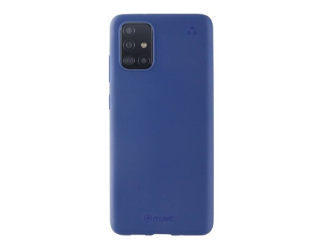 Funda Recycletek Eclipse Soft para Samsung Galaxy A51 MUVIT Plástico Azul