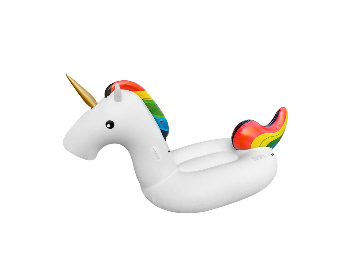 Flotador gigante con forma de unicornio. 200 x 100 cm. Presa