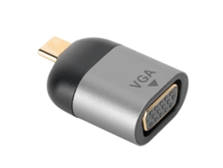 Adaptador Convertidor De Vídeo Usb-c Macho A Vga Hembra Db15p Para Windows Y Android