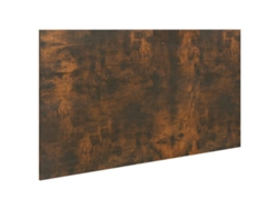 Maison Exclusive - Cabecero Cama Madera Contrachapada Roble Ahumado 160x1,5x80 Cm