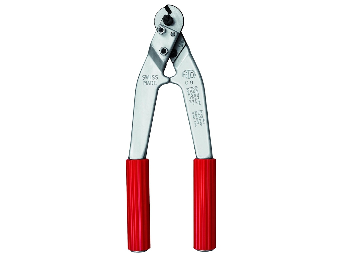 Cortacables FELCO C9 hecho en Suiza (Rojo)