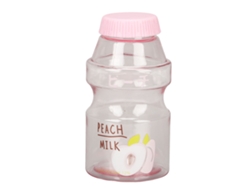 Botella De Agua Innovadora Con Diseño De Dibujos Animados, Libre De Bpa, Reutilizable, Transparente, Ideal Para Deportes Al Aire Libre Y Viajes, 480 Ml (16 Oz).