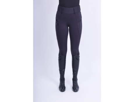 Leggings de Mujer para Equitación EASY RIDER Mallas Full Grip Azul (44)