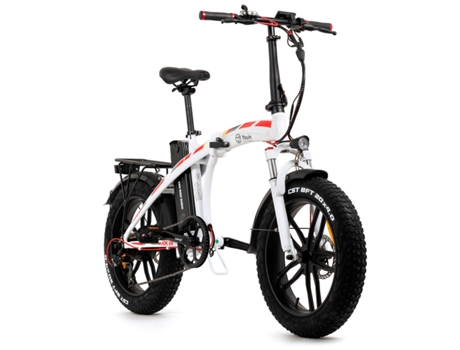 Bicicleta Eléctrica YOUIN Bk1600W Dubai Blanca 20 25 Km/H