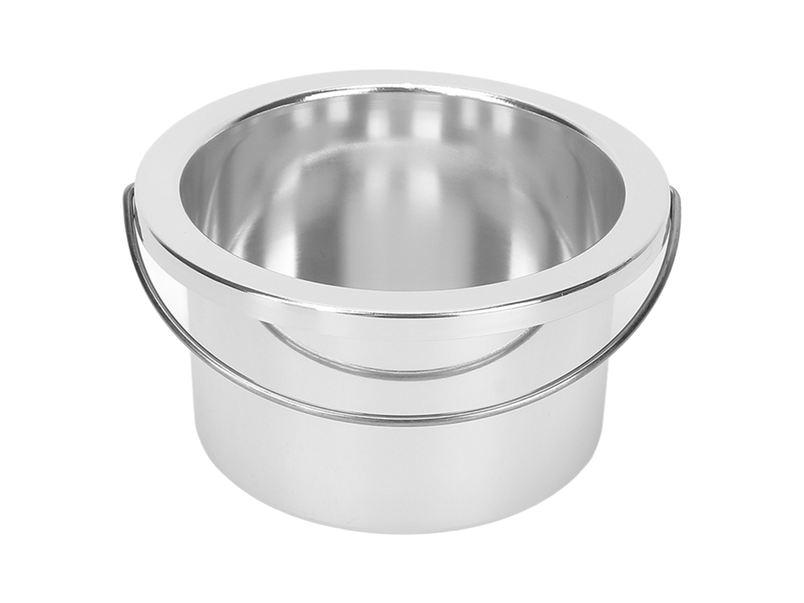 Cazo De Reemplazo Para Cera Depilatoria 100mm Portátil Taza De Cera Para Máquina Depiladora Plata