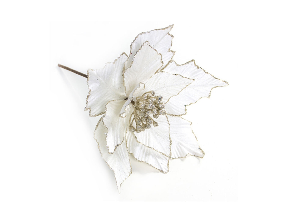 Arreglo floral artificial con estambres y hojas